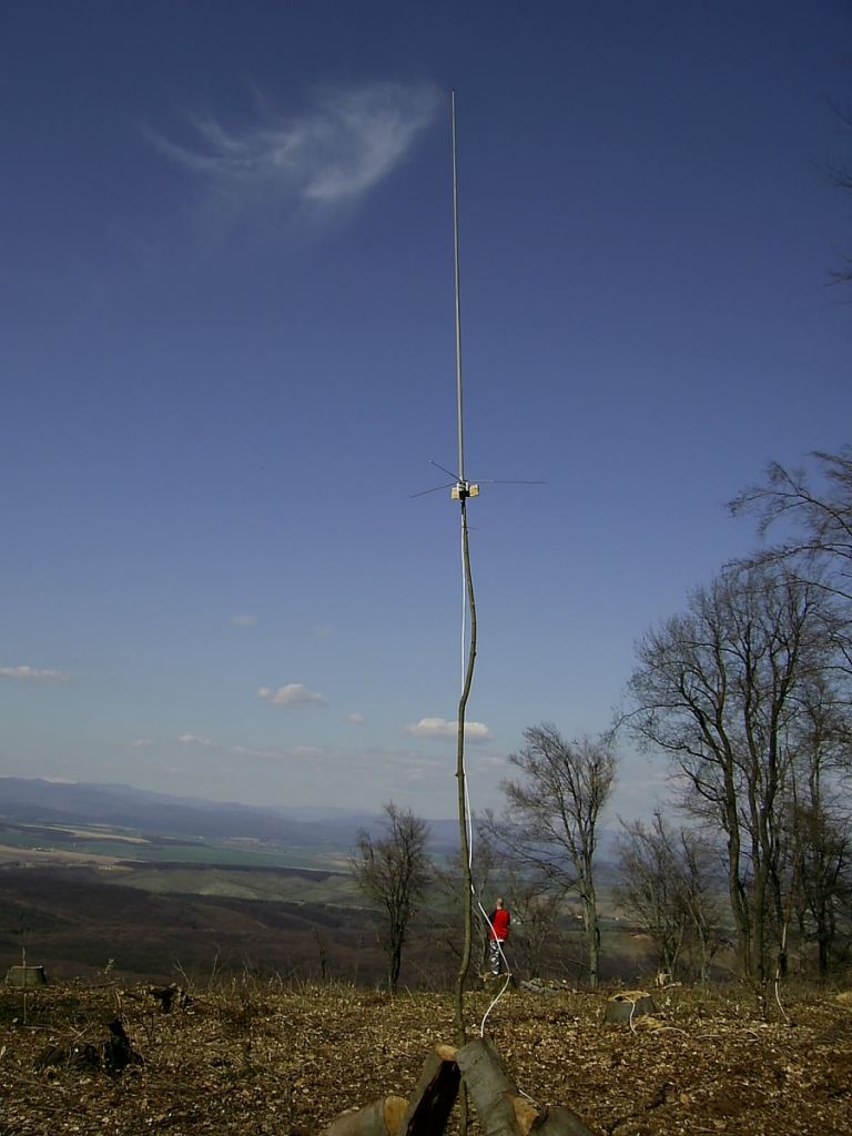 Kollinear UHF-VHF